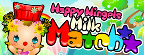 Milk match mini game facebook banner
